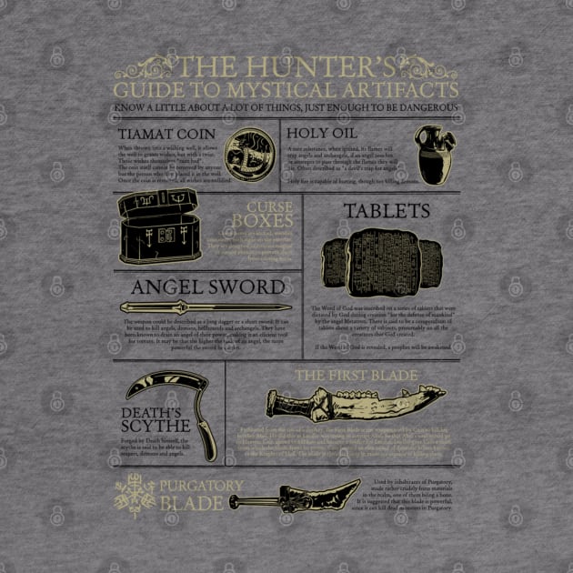 The Hunters Guide to Mystical Artifacts by mannypdesign